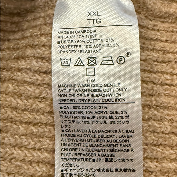 Banana Republic Women's V-Neck Sweater in Warm Tan - Picture 11 of 11